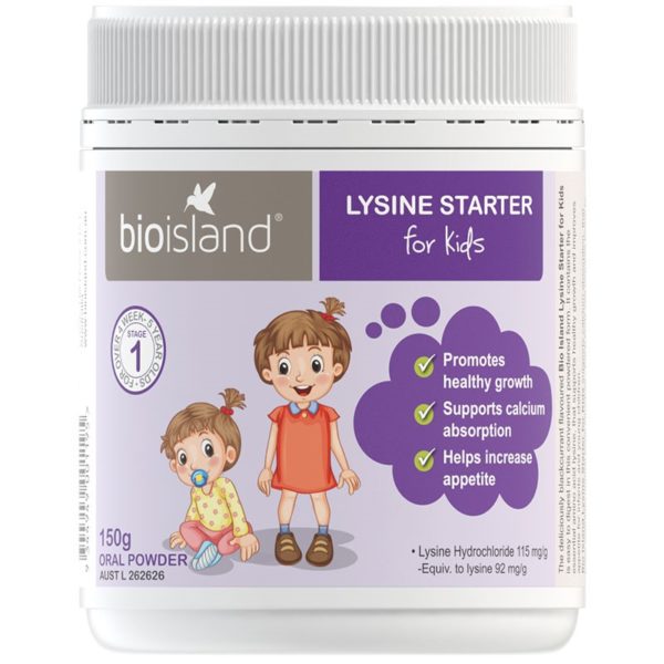 Bioisland Lysine Starter For Kids 150g